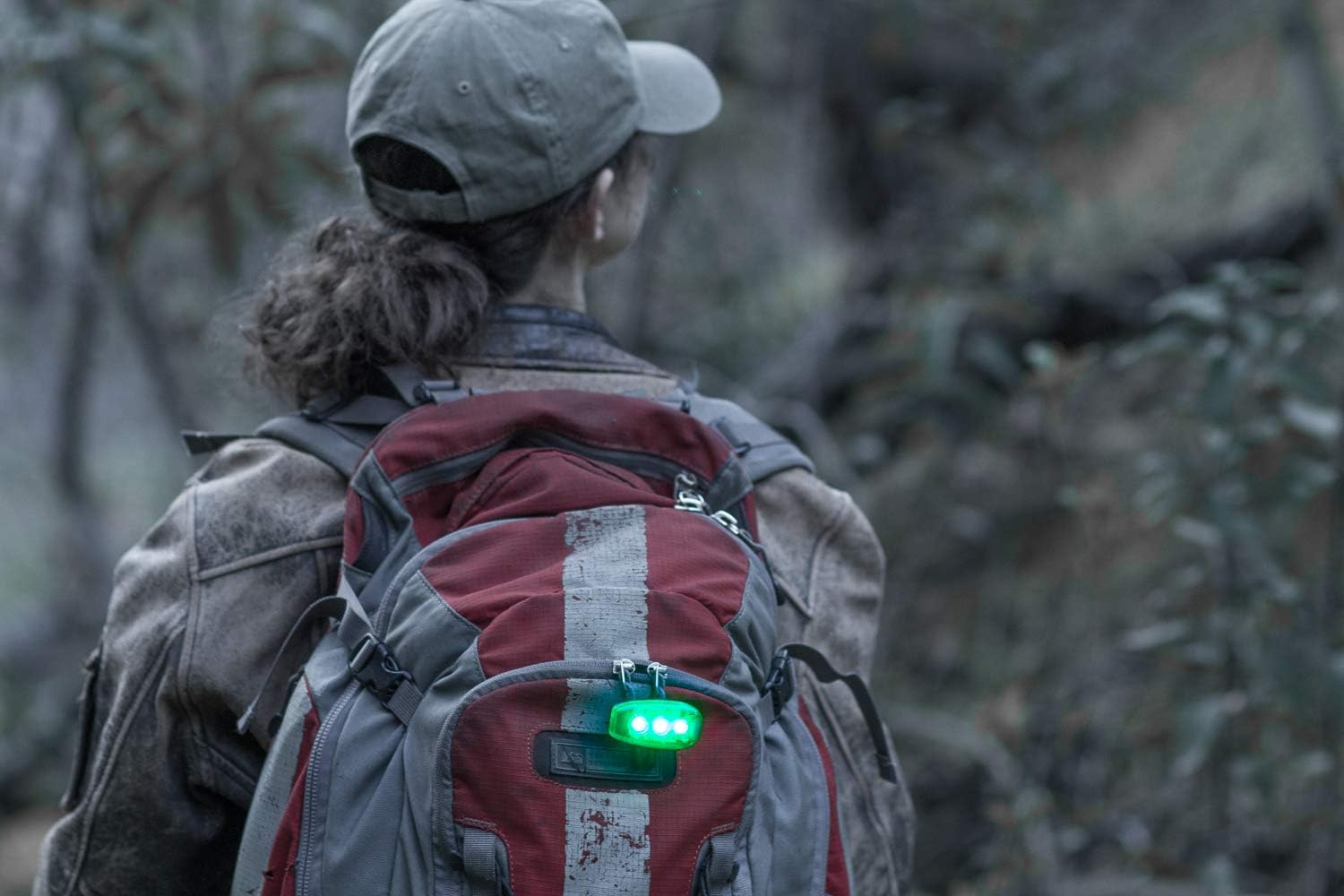 SE 30 Lumens Energy Efficient Safety Light with Green Exterior - FL21GN