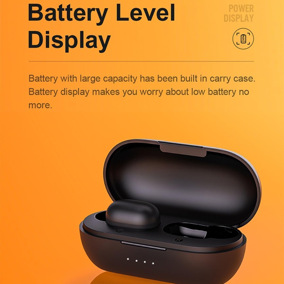 Bluetooth Earbuds Wireless Headphones IPX5 Gaming Headset with 800mAh Charging Case Touch Control,Noise Cancelling Hi-Fi Sound Comfort Fit in Ear HD Voice Conversation Mode