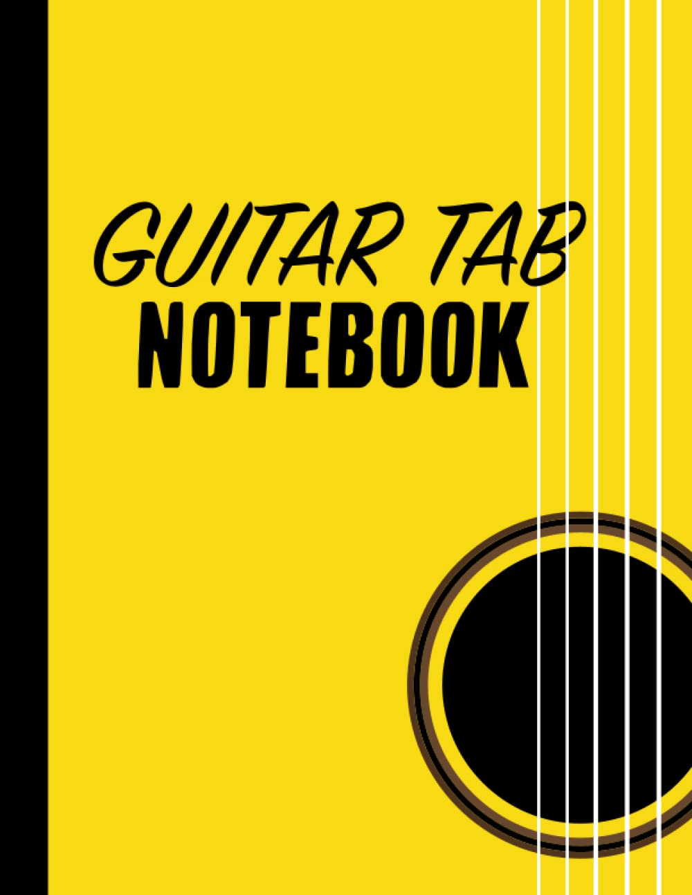 Guitar Tab Notebook: Blank Tablature & Chord Book for Guitar Manuscript with Chord Boxes | Standard Notebook for Guitarist & Songwriters.