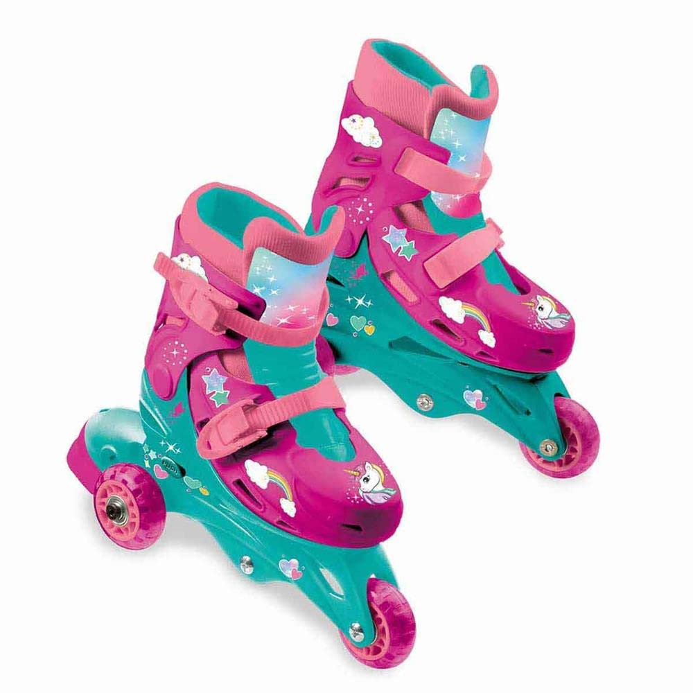 Mondo Toys - 3IN LINE SKATES Double function inline skates adjustable from 29 to 32 for children