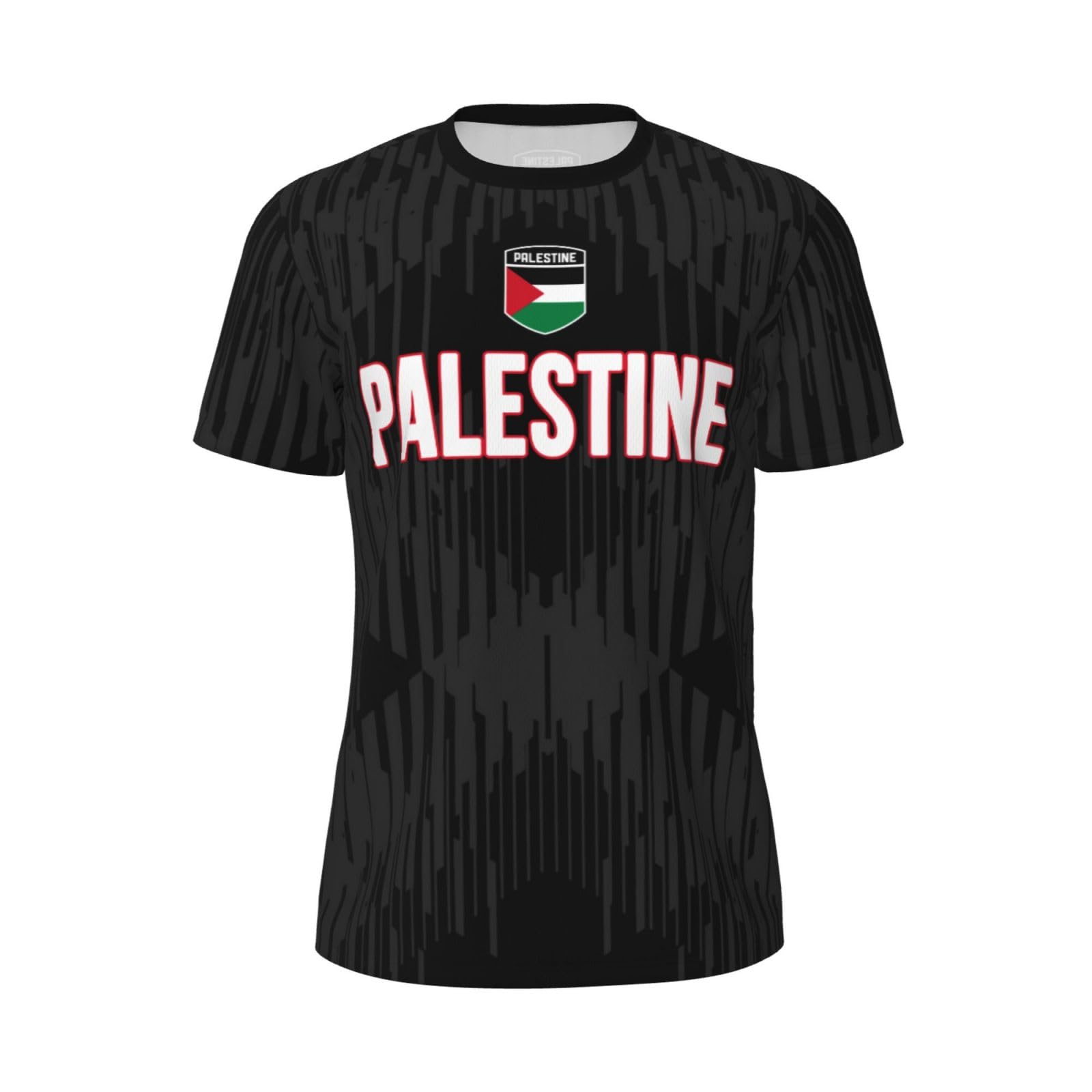 DABOYOZHZH Palestine (2) Sports Jersey Mesh T-Shirt 3D Print for Running Cycling Soccer Fans Fitness Shirts White