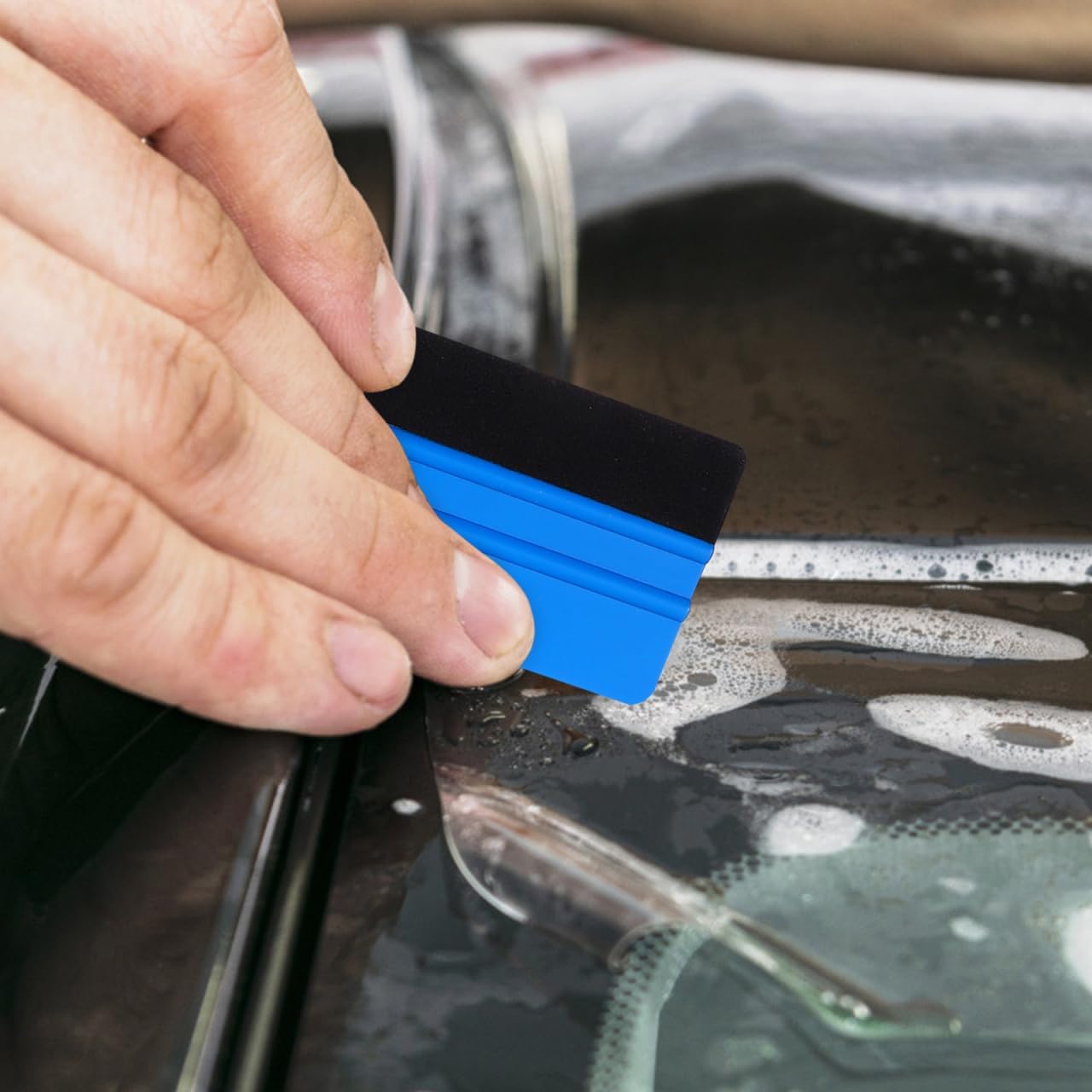 Car Vinyl Wrap Tool Kit 6.69X4.72X1.57In Abs Vehicle Vinyl Wrap Tool for Auto Window Tint Film Installation and Stickers Application