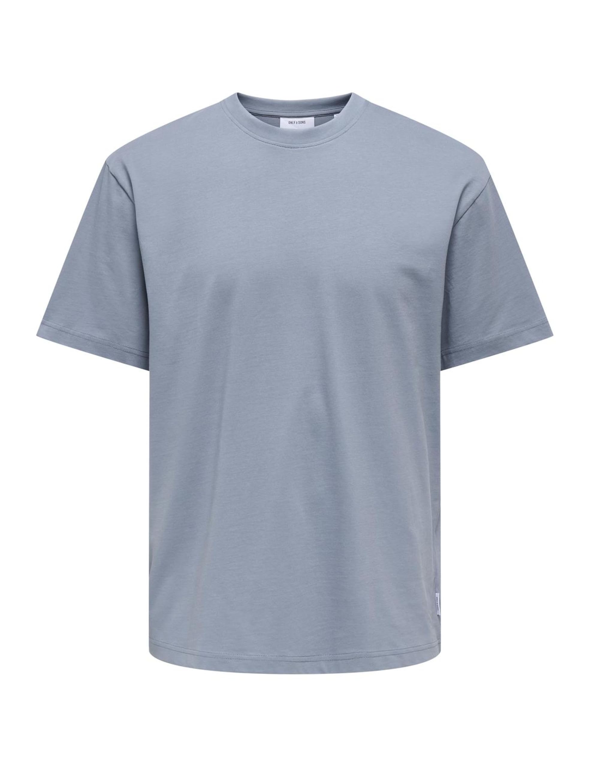 ONLY & SONS Mens Onsfred RLX Tee Noos T-Shirt, Flint Stone, M UK