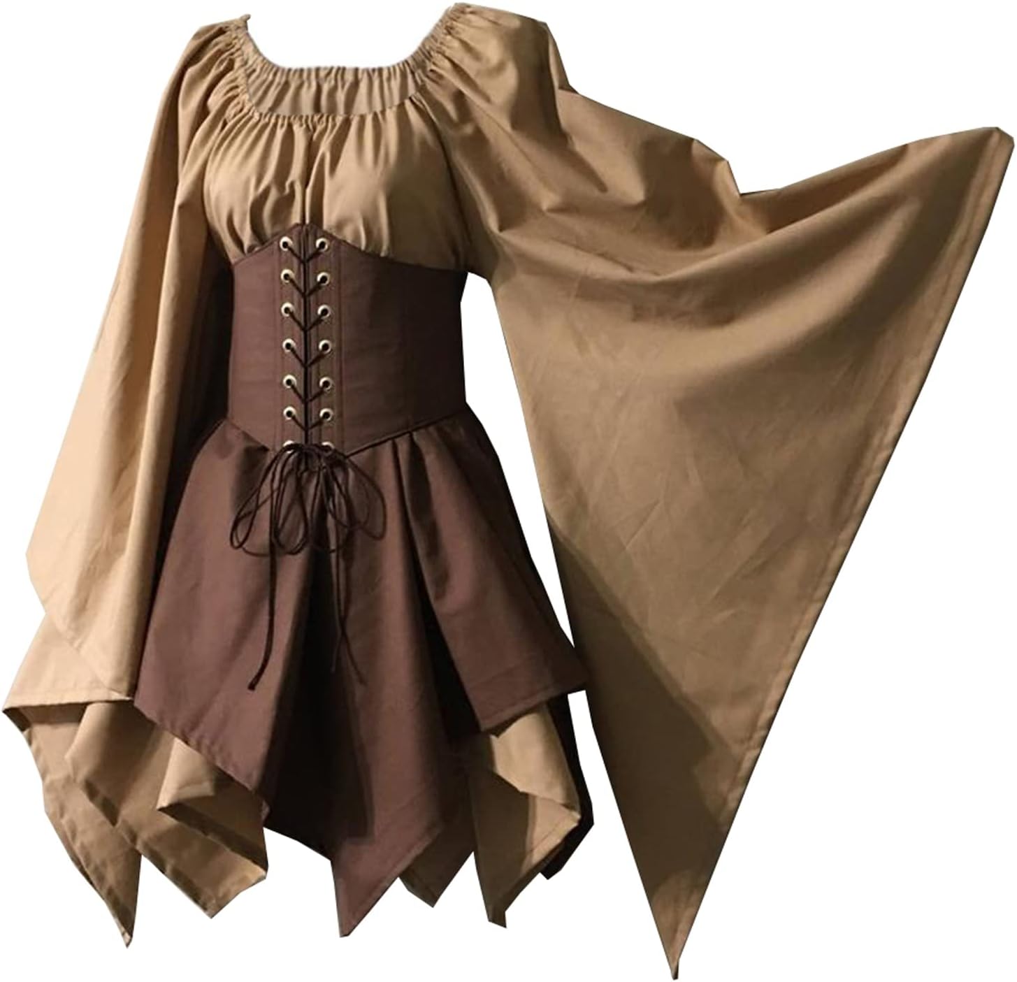 Traditionele Ierse jurk voor dames, renaissance, middeleeuws