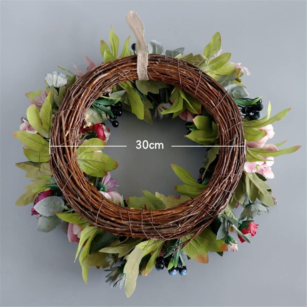 Vintage Simulated Peony Flower Session Day Home Wedding Decoration Wall Hanging Garland