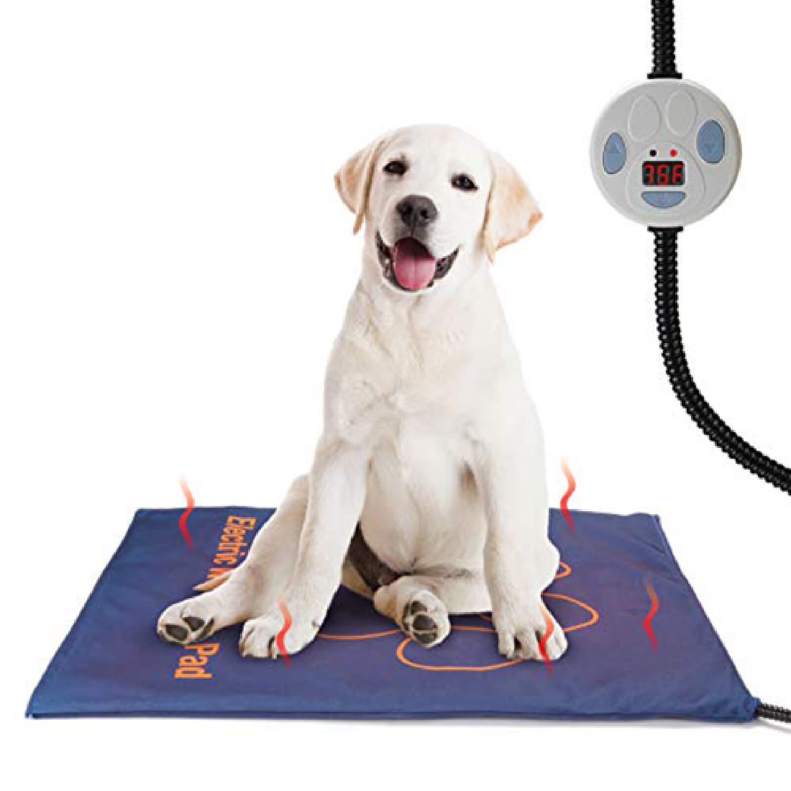 Amazon.co.jp: ペット用温熱パッド、温度調節可能な犬用マット