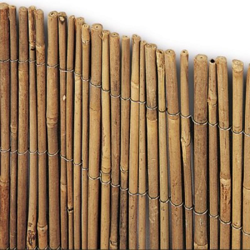 ARELLA CANNICCIO ARELLE CANNE NATURALI RECINZIONE GIARDINO 1x3mt BAMBÙ Ø10mm