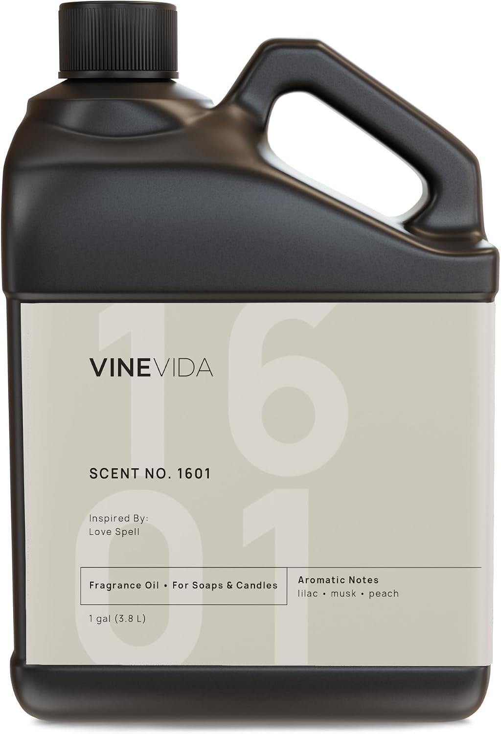VINEVIDA [128oz] Love Spell (Our Version Of) Fragrance Oil for Soap Making, Candle Making, Perfume, Diffusers, Lotion, Home Scents, Linen Spray, Bath Bombs - 1 Gallon