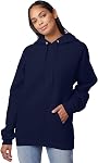 Hanes Mens EcoSmart Hoodie, Midweight Fleece Sweatshirt, Pullover Hooded Sweatshirt for MenHooded Sweatshirt