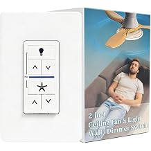 99815 Ceiling Fan Wall Control or Remote Control for Hunter & Casablanca | 4-Speed Handheld fan Remote with Magnetic Detachable,for Hunter & Casablanca Remote K6731, K6927,99183, 99770, 99815,434MHz