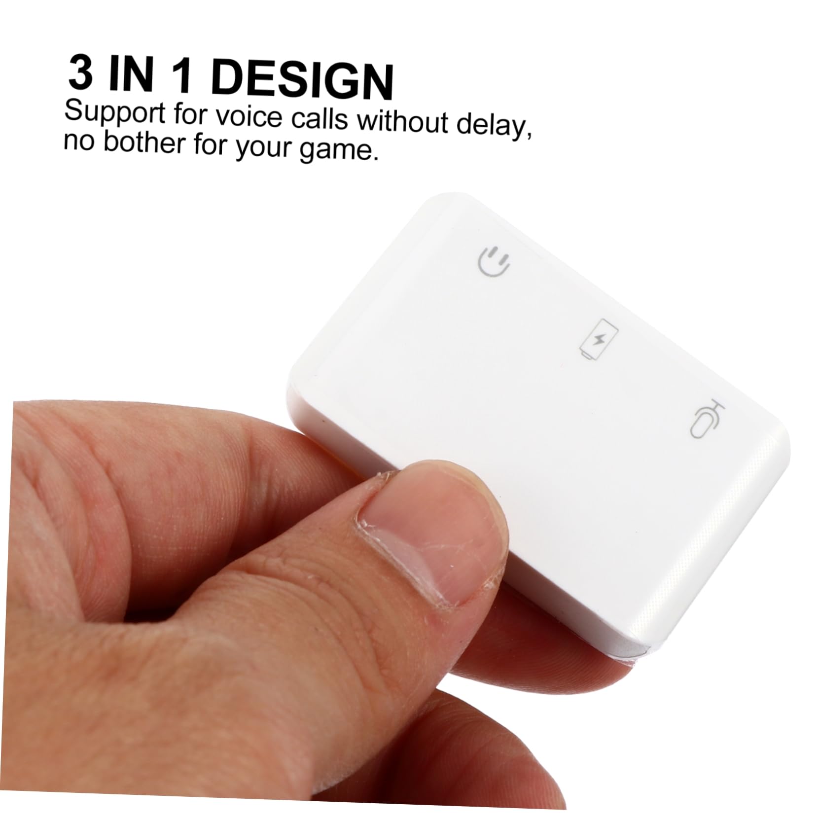 BESTonZON 2pièces Adaptateur Audio Type-c Portable avec Fonctionnalités De Externe Et Jack pour Streaming Appels Et Chargement Rapide