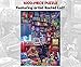 '80s Game Room Pop Culture 1000 Piece Jigsaw Puzzle by Rachid Lotf | Interactive Brain Teaser, Educational Toys & Games for Kids and Adults | 28 x 20 Inches