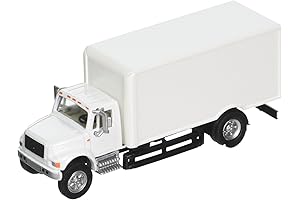 International, White 4900 1-Axle Van: (1 87 Ho Scale Vehicles)