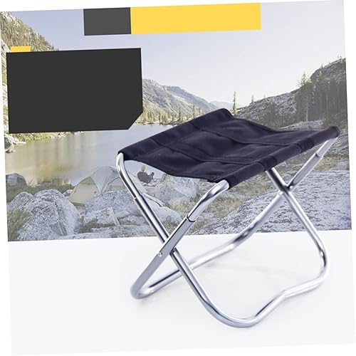Miniatura 2 de Outdoor Folding Stool Portable for Camping Fishing and Picnics Lightweight Compact Design with Durable Canvas Surface for Outdoor Activities