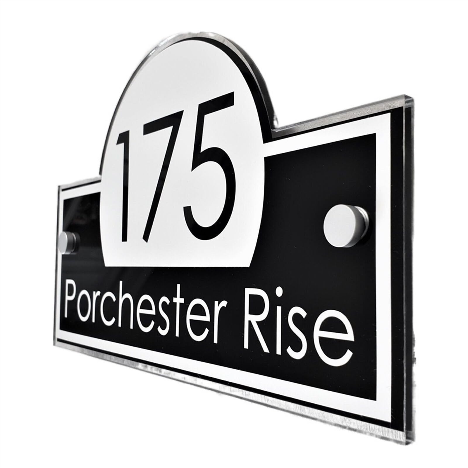 UZAMIRLEX Acrylic House Address Numbers