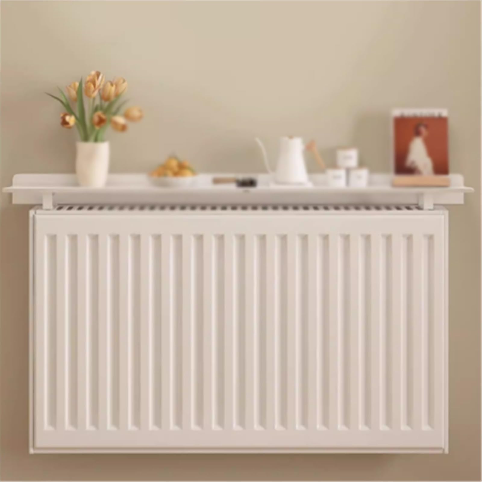 Étagère de radiateur étanche et anti-poussière pour entrée