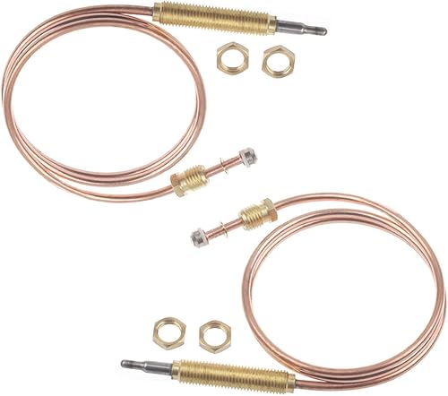 Miniatura 8 de 2 paquetes de termoacopladores de calentador de patio al aire libre, 23.5 pulgadas más largo, compatible con la mayoría de las marcas