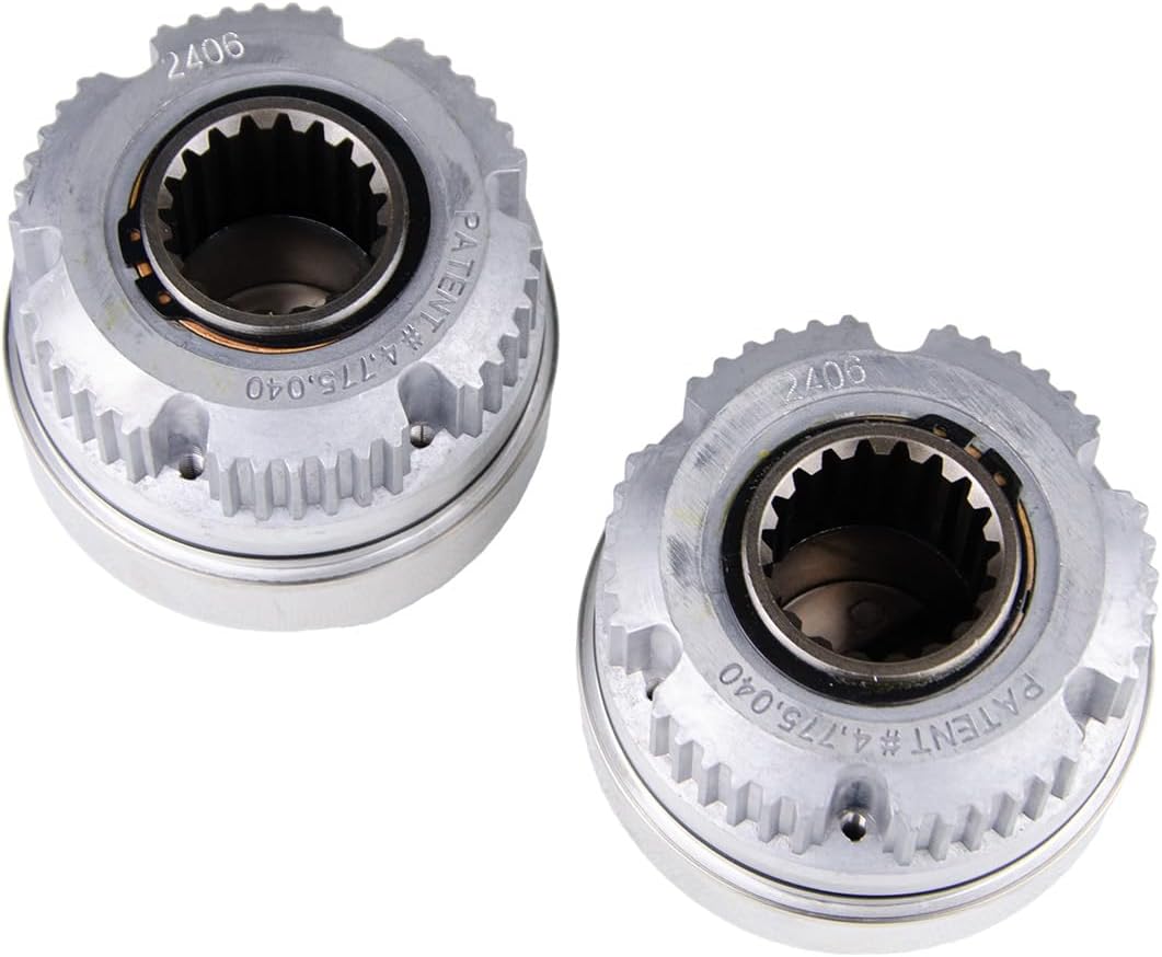 MILE MARKER 104 Pair of Premium Manual Locking Hubs fits 1982-1996 F150 & Bronco | Requires Conversion Kit | Replaces Original Equipment Manual and Automatic Hubs | Includes Hardware