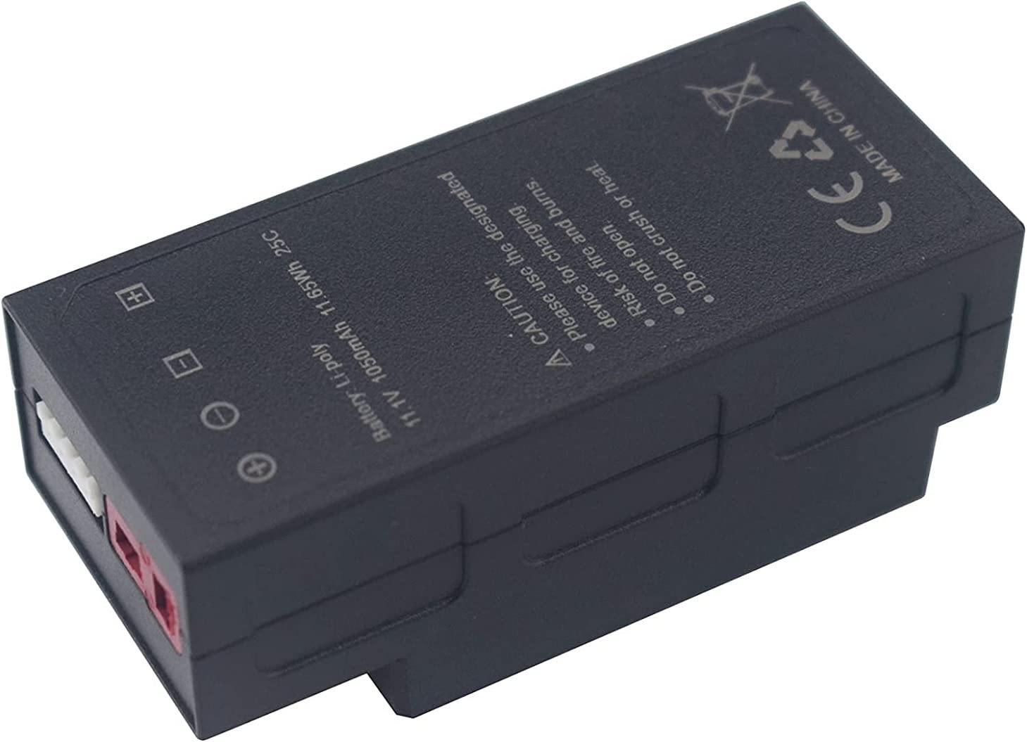 11.1V 1050mAh 3S Lithium Battery For MJX H16 RC Cars - Upgrade Battery For High Speed Racing