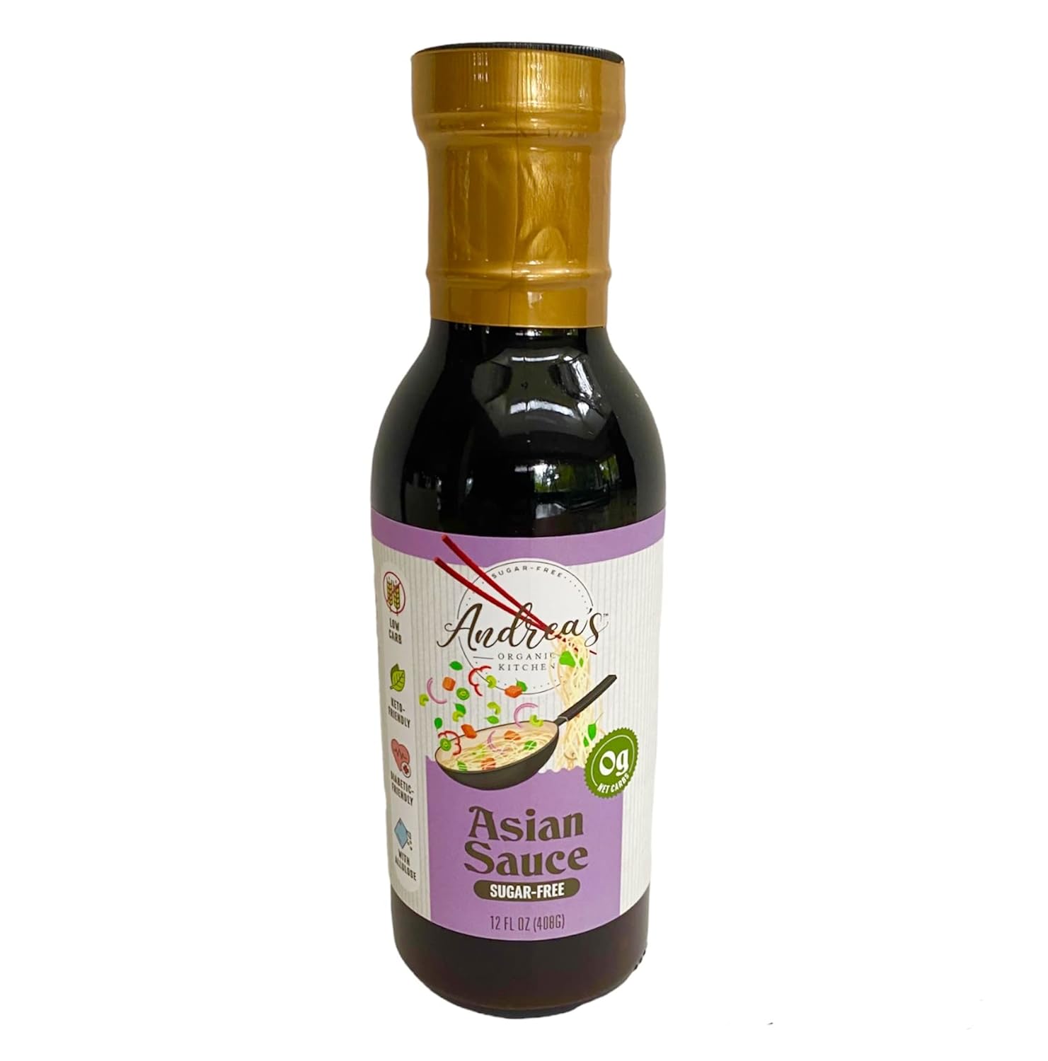 Sugarfree Asian Sauce Andrea's Organic Kitchen