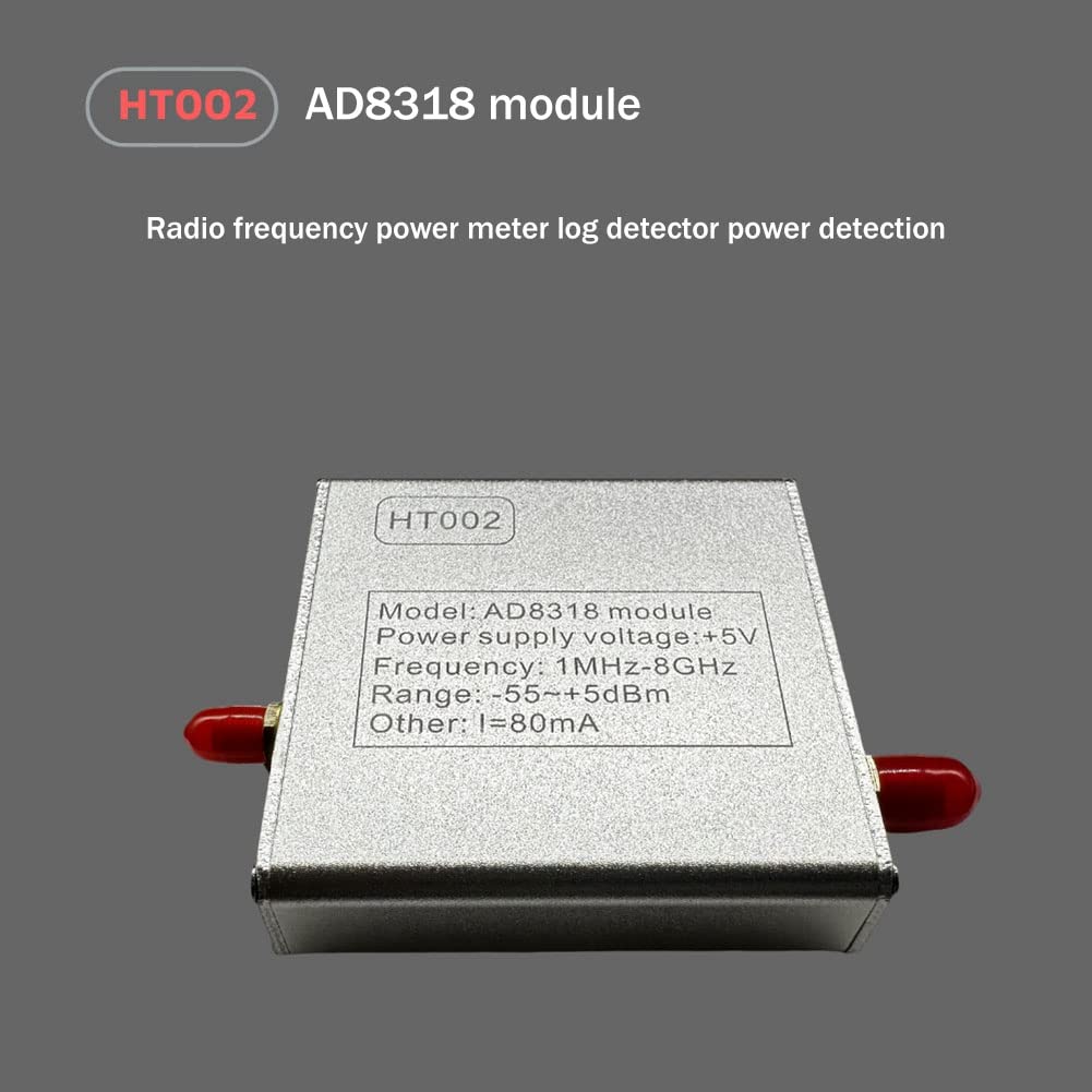 AD8318 Modulo RF Power Meter 1MHz-8000MHz Sensore Modulo di Rilevamento