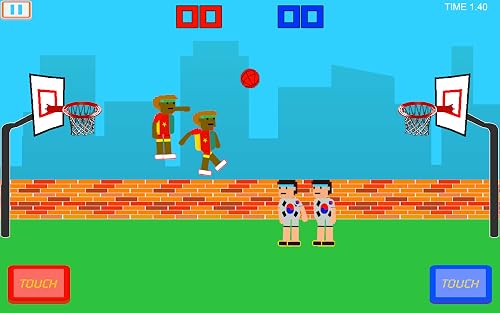 Basketball Kick - a Physics & Bouncy & Battle game