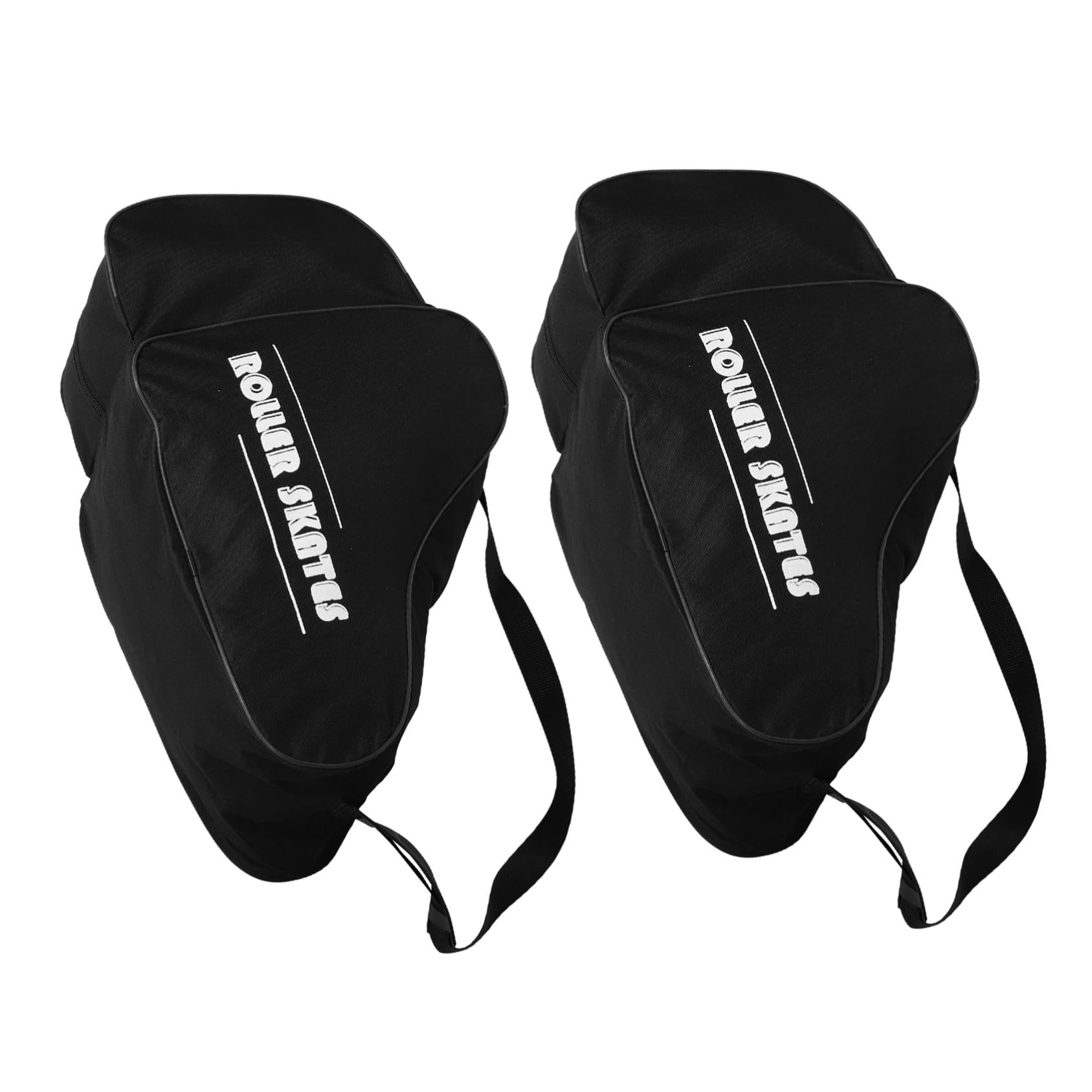 2 Bolsas para Patines Mochila para Patinaje sobre Ruedas Bolsa para Patines En Línea para Niñas para Guardar Zapatos De Patinaje De Hielo Negra