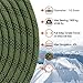 AOLEBA 10.5 mm Static Climbing Rope 10M(32ft) 20M(64ft) 30M(96ft) 50M(160ft) 70M(230ft) Outdoor Rock Climbing Ropes, Escape Rope Ice Climbing Equipment Fire Rescue Parachute Rope