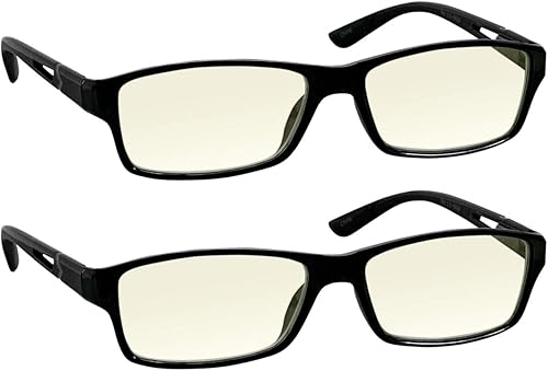 Miniatura 2 de TruVision Readers Blue Light Blocking Reading Glasses 9604HP - with Comfort Spring Hinges - Anti Blue Light for Men and Women