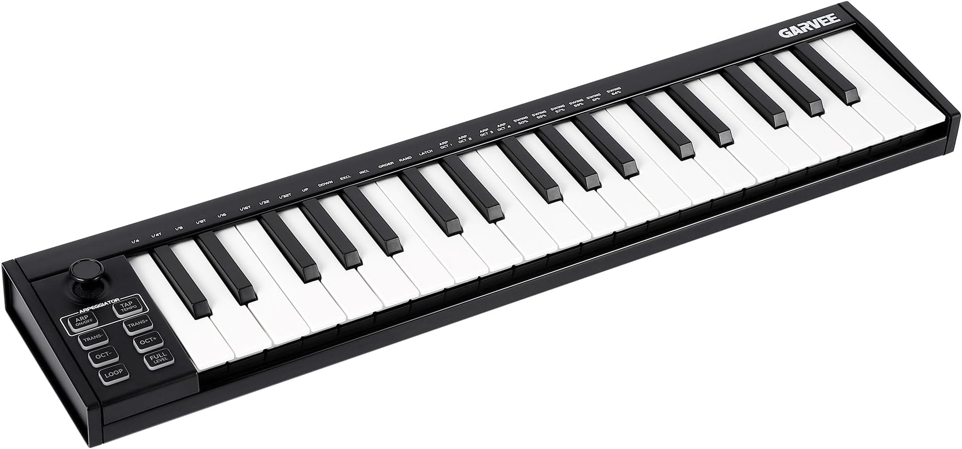 25-Key MIDI Keyboard Controller, Compact USB/DAW Integrated Keyboard with 8 Drum Pads, 8 Knobs & OLED Display. Ideal for Musi8 Drum Pads, 8 Knobs & OLED Display, Compact, Perfect for Music Production