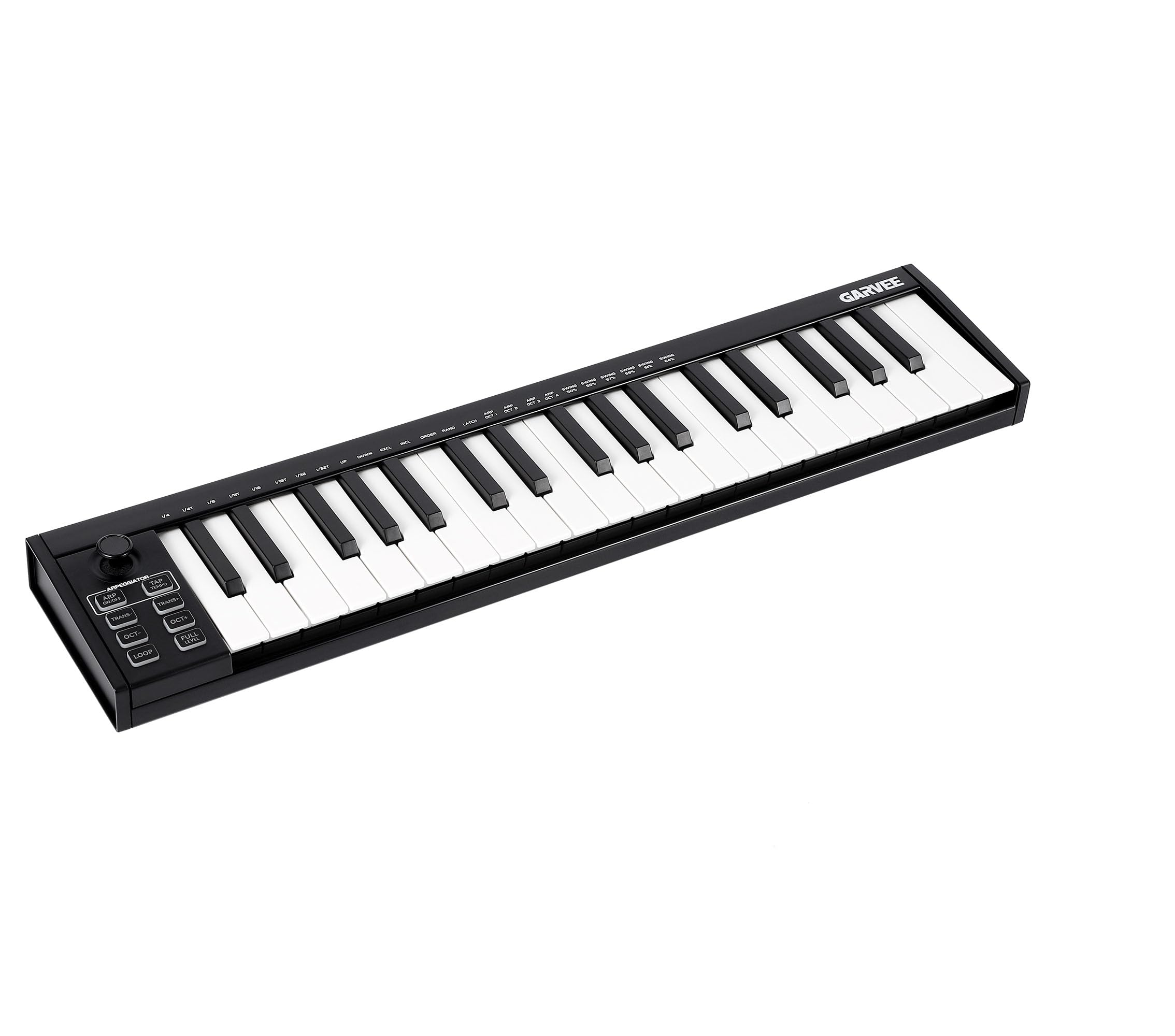 25-Key MIDI Keyboard Controller, Compact USB/DAW Integrated Keyboard with 8 Drum Pads, 8 Knobs &amp; OLED Display. Ideal for Musi8 Drum Pads, 8 Knobs &amp; OLED Display, Compact, Perfect for Music Production