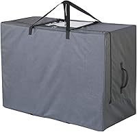 Vista 10 de Cuddly Nest Bolsa de almacenamiento plegable para colchón, funda de transporte resistente para cama de invitados de tres pliegues