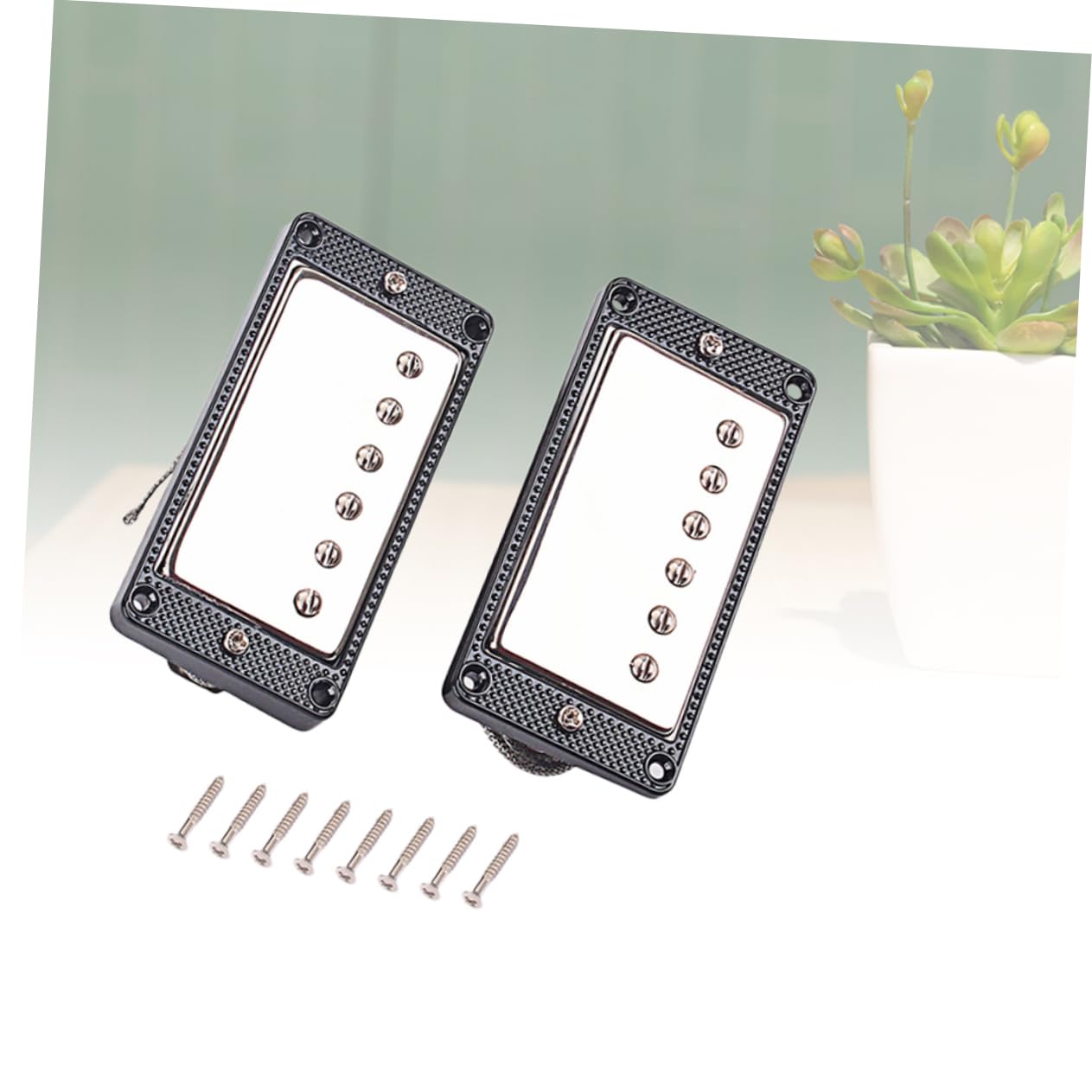 Set de Micros Humbucker Guitare Électrique 2 Pièces Gmc79 Noir