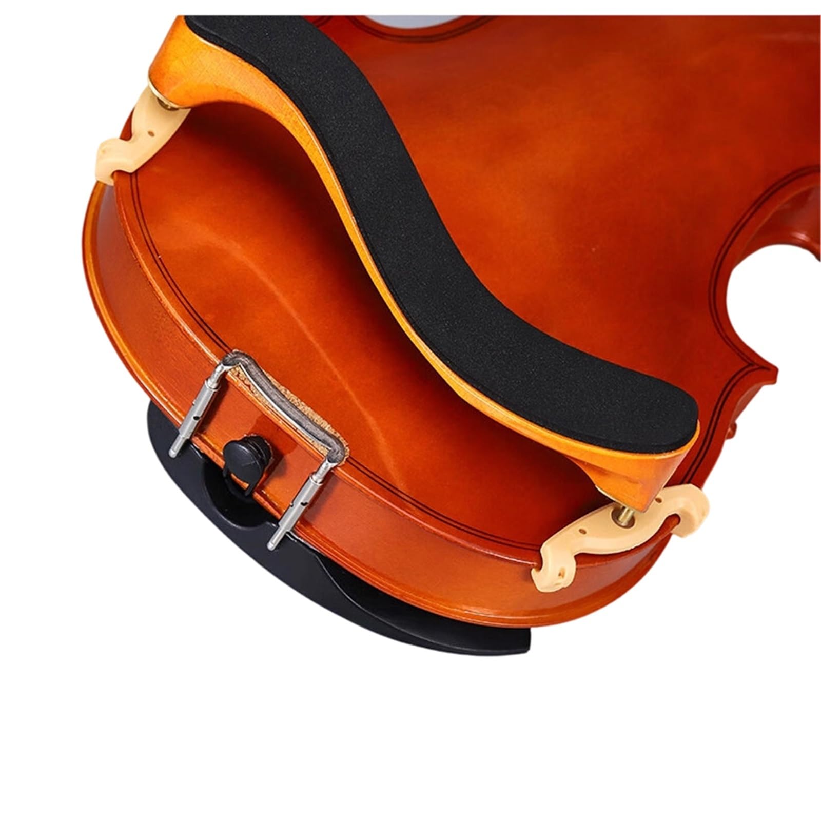 Geigenschulterstütze Standard-Schulterstütze Für Violine | Diese Schulterstütze sorgt für Komfort bei Auftritten(1/8-1/4 raw wood)