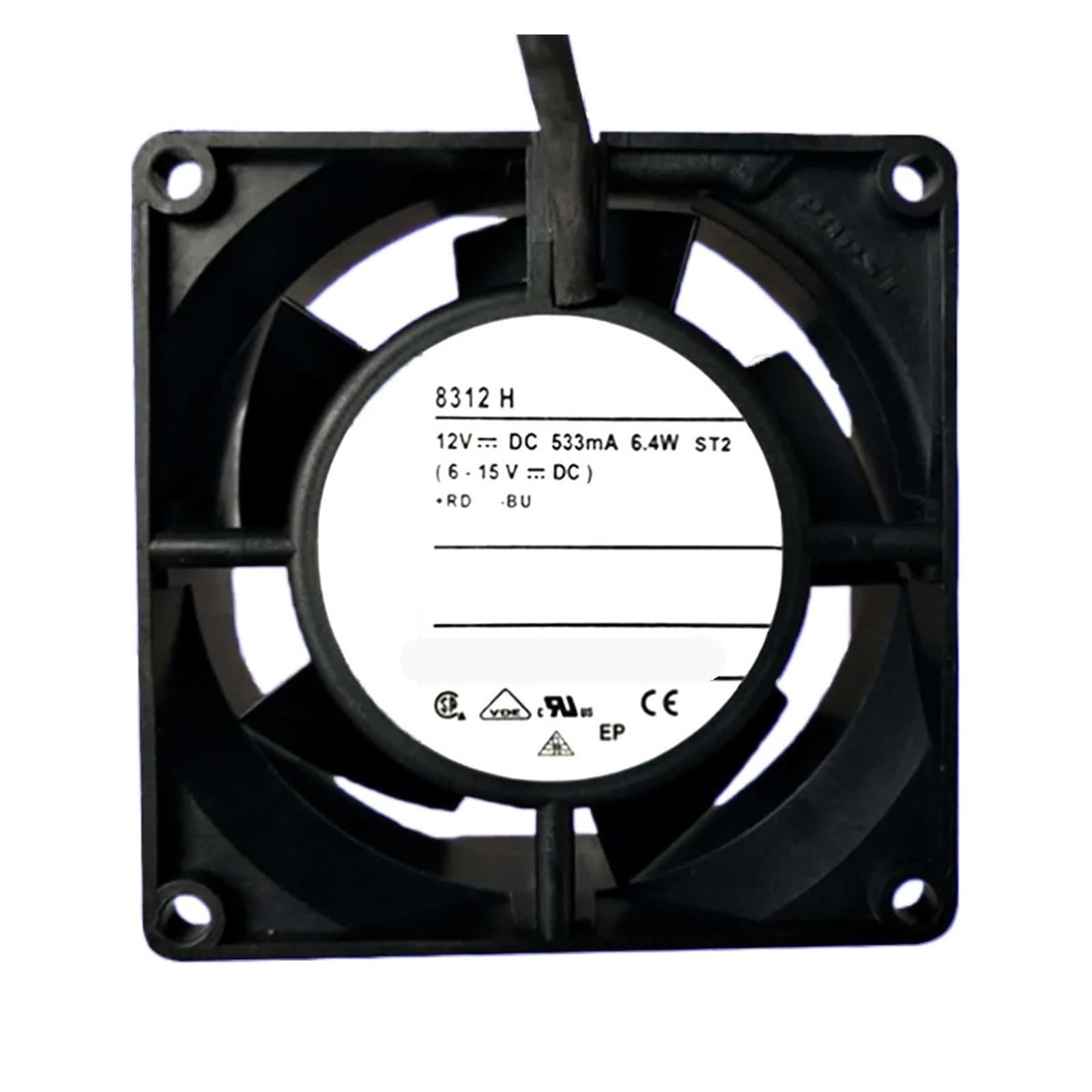 OKEWGHFL 8312H 8312 H 12VDC 6.4W 8038 80 * 80 * 38 mm COOLING FAN