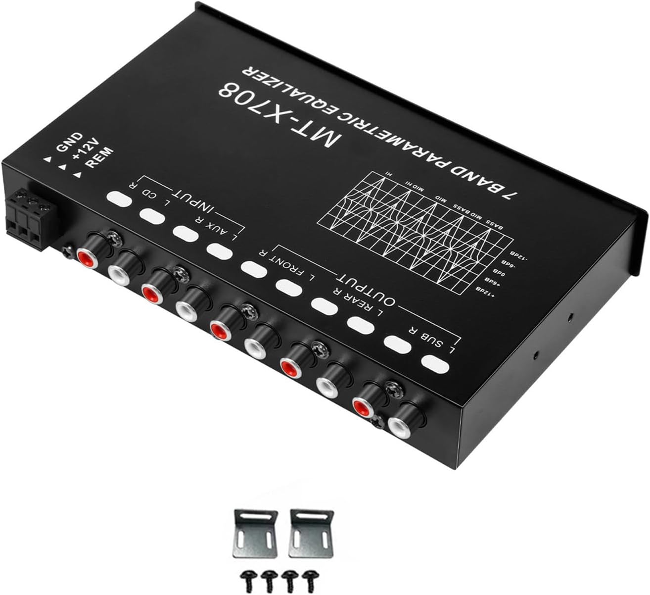 7 Band Car Stereo Sound Equalizers for Seamless Integration and Enhanced Acoustic Performances Enhanced Music Enjoyment