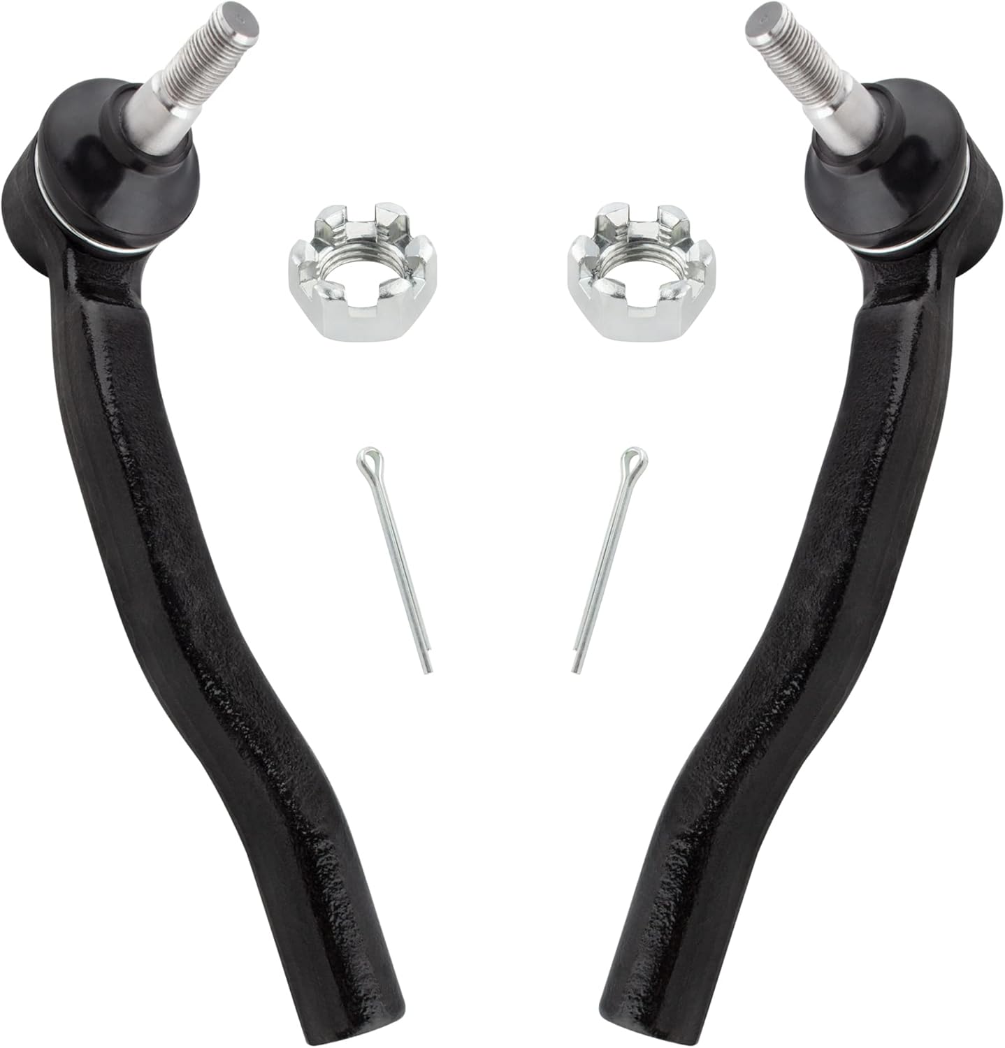 ES80627 ES80626 Front Outer Tie Rod Ends Left & Right for Toyota Sienna 3.3L 3.5L 2004-2010, Pack of 2