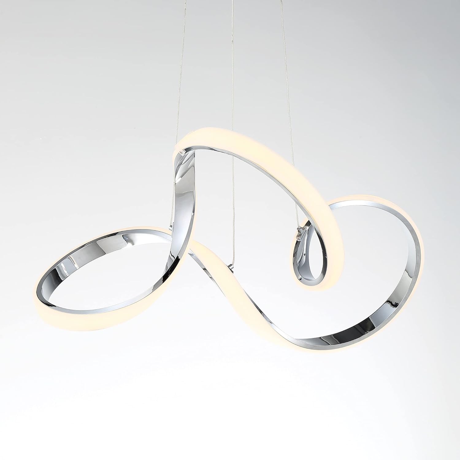 WAC Lighting dweLED, Vornado 23in LED Pendant 3000K in Chrome