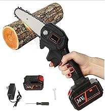 MOTOSERRA ELÉTRICA PORTÁTIL BATERIA RECARREGÁVEL SERRA PODA GALHO MINI MOTO SERRA ELÉTRICA BATERIA LONGA DURAÇÃO 36V BIVOLT PORTÁTIL Point Drinks