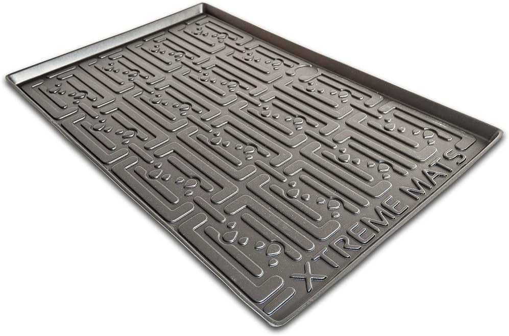 Xtreme Mats Under Sink Kitchen Cabinet Mat, 33 3/8 X 21 5/8, Black