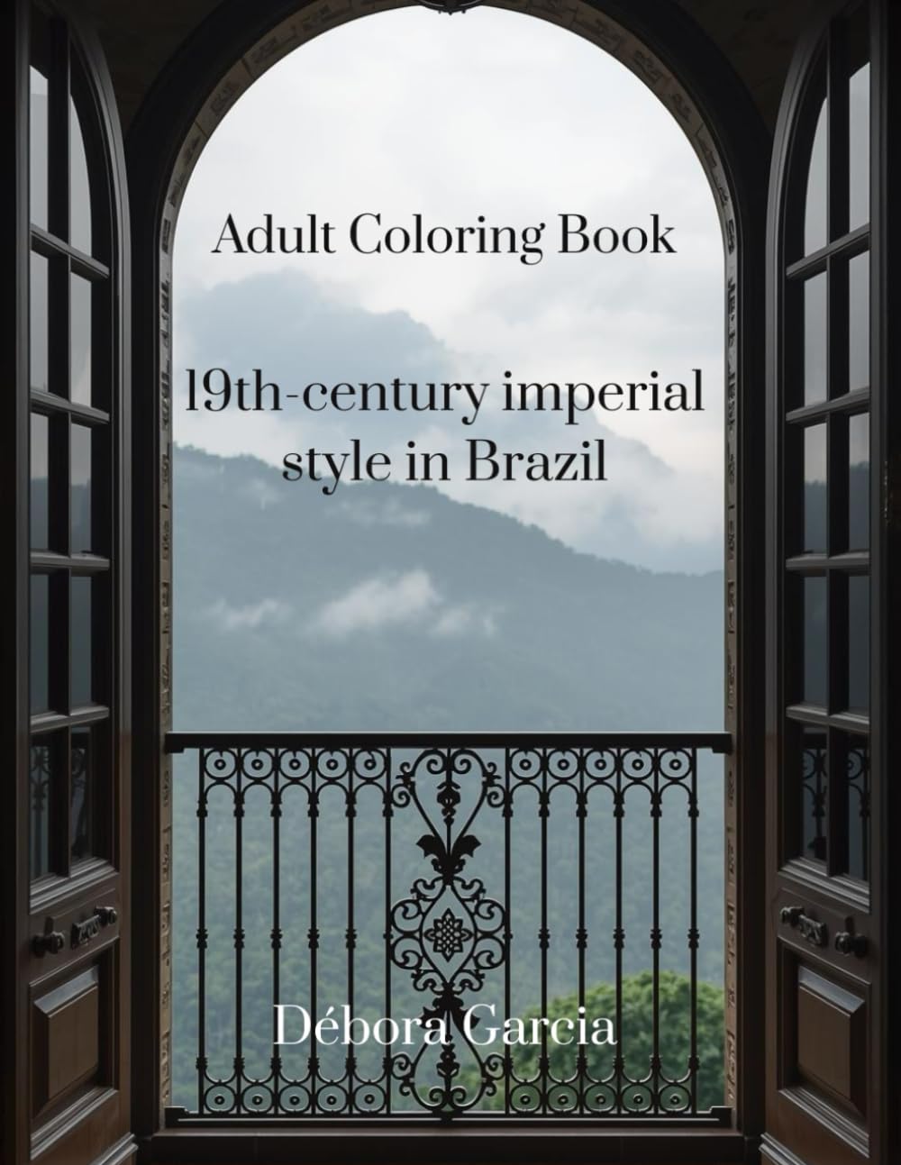 Adult Coloring Book 19th-century imperial style in Brazil (architectural styles)