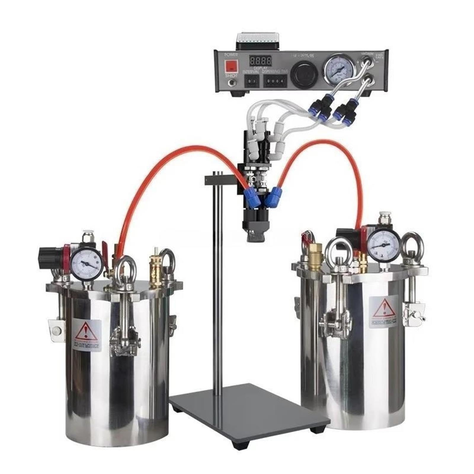 Serbatoio a Pressione for l'erogazione di Colla da Macchina doming contagocce con contagocce for Controller Liquido a Basso costo con Dispenser Automatico di Colla ab in Resina di precisione