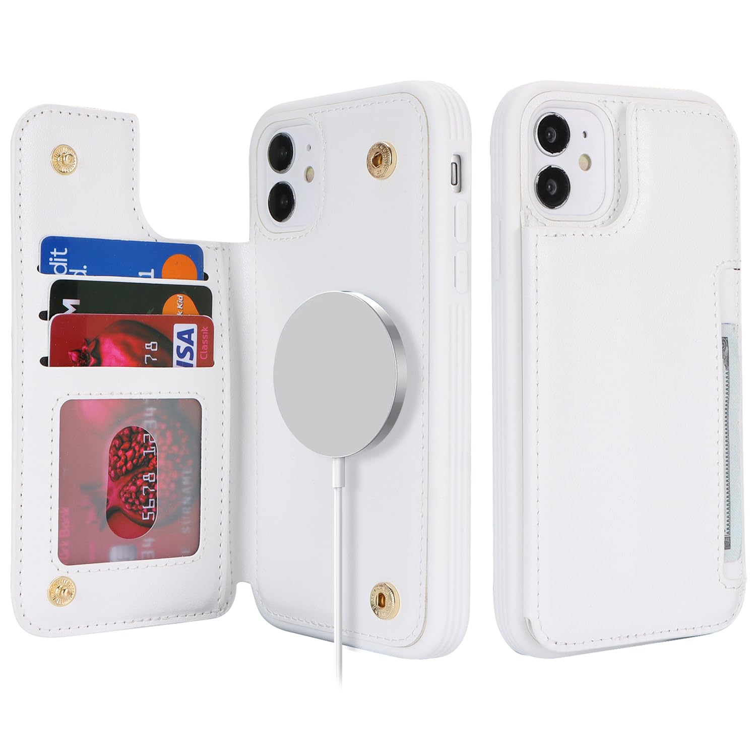 SailorTech for iPhone 11 Case with Credit Card Holder Magsafe