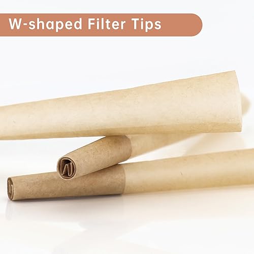 Miniatura 4 de Conos pop preenrollados saborizados | Tamaño 1-1/4 | Paquete de 30 | Sabor melocotón | Papel marrón natural con punta de filtro en "W" | Just Pop It