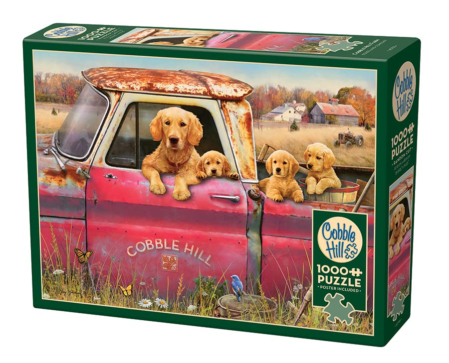Cobble Hill 1000 Piece Puzzle - Cobble Hill Farm - Sample Poster Included, 48.9 x 67.6 cm - Image 4