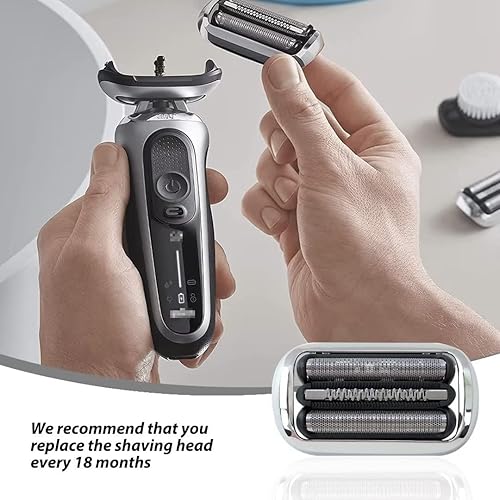 Miniatura 7 de 73S Hoja y Cortadora Afeitadora Sharp Pieza de repuesto para Br aun Serie 7 Cabezal de repuesto afilado, para