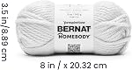 Bernat Homebody Yellowstone Yellow Yarn - 2 Pack of 142g/5oz - 100% Acrylic - 6 Super Bulky - 85 Yards - Knitting/Crochet