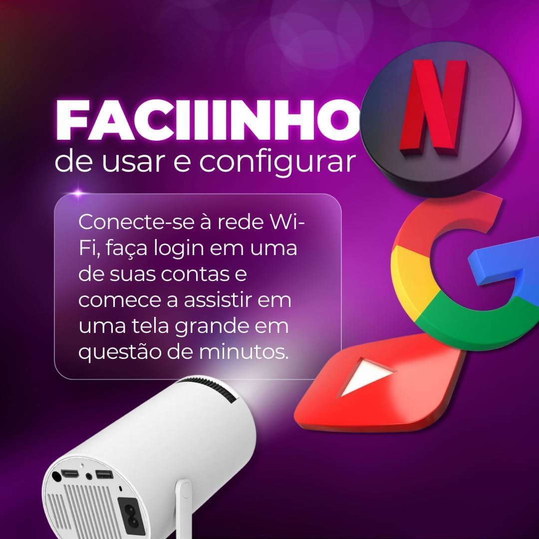 Review Mini Projetor Portátil HY300: A Revolução do Cinema em Casa Que Você Merece 5 613LleNqX+L. AC SL1080