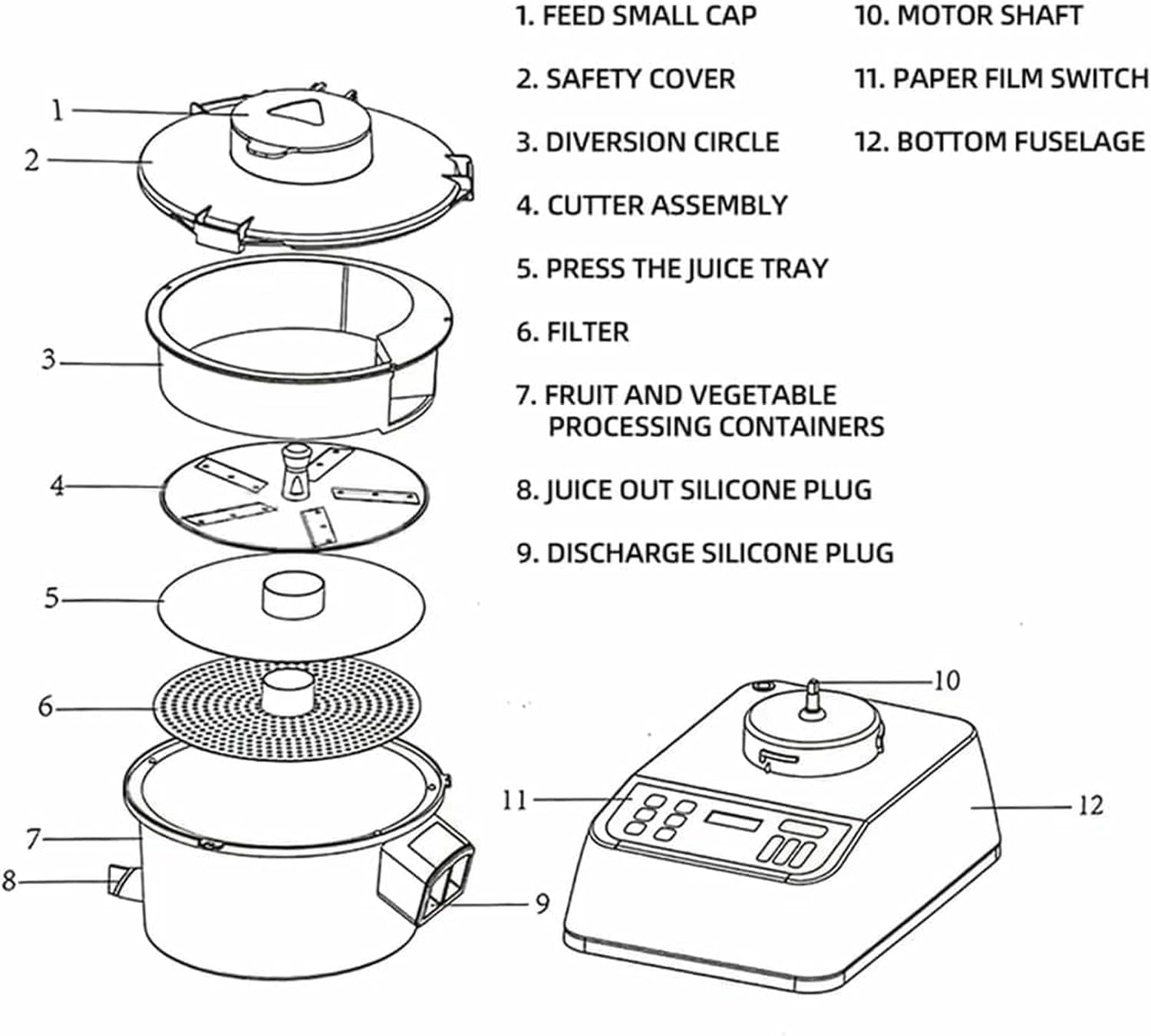 Auto Rotating Grape Skin Peeler, 1800RPM Electric Grape Peeling Machine, Fruit Skin Crusher Remover,for Winery