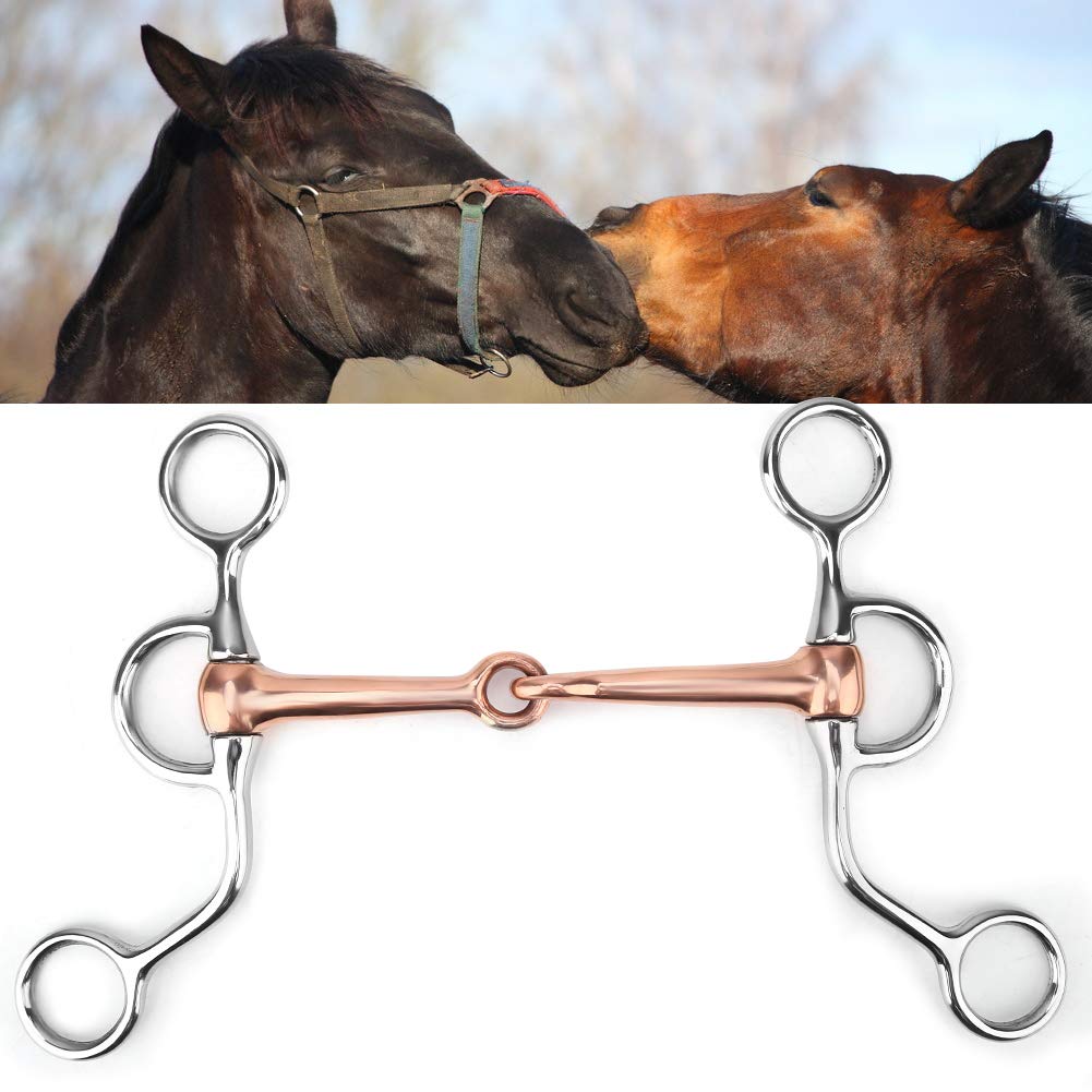Snaffle kauen Edelstahl Bit Kupfer Bit Kupfer Bit Bit Bit French French Snaffle Snaffle Accessy Snaffle für e